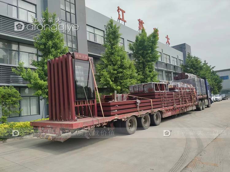 山東智慧公交站第十批發貨